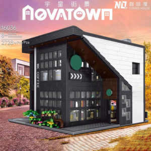 MOULD KING-Novatown 16036 - Coffe House inkl. LED Beleuchtung MOC-45635